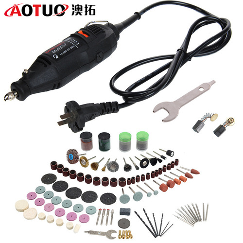 Cross-border speed adjustable black electric grinder set electric grinder small jade carving electric grinding pen grinding tool polishing machine