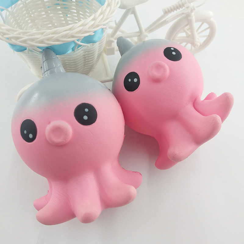 新款Squishy仿真動物章魚玩具 八爪魚捏捏樂玩具廠家批發