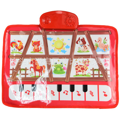 Music carpet(Music blanket) Electronic organ music carpet Children's game blanket Baby Toys Music crawls