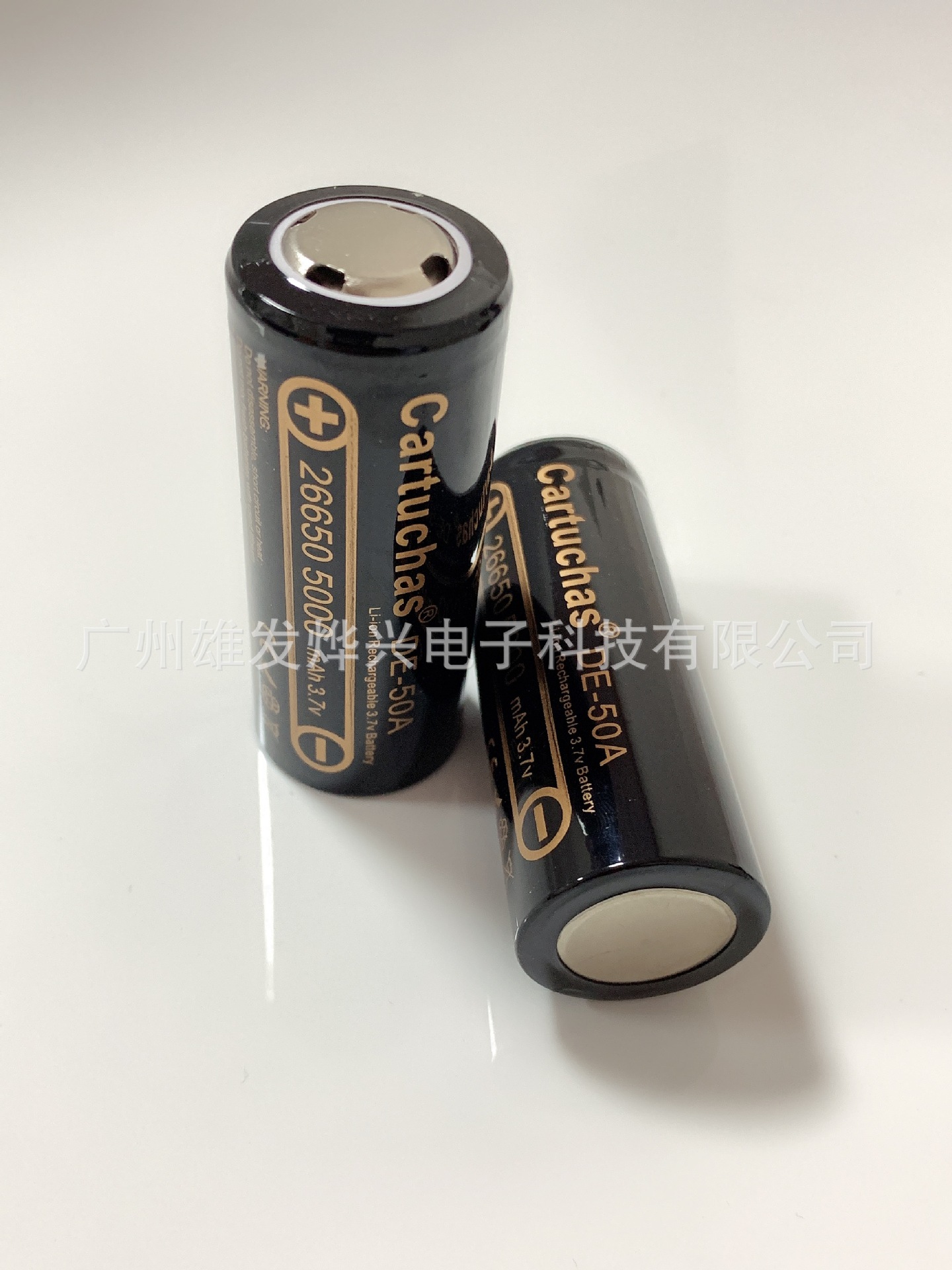 Cartuchas Brand 26650 Lithium Battery 3.7V Lithium Ion Lithium Battery 5000 Mah Full Capacity Battery