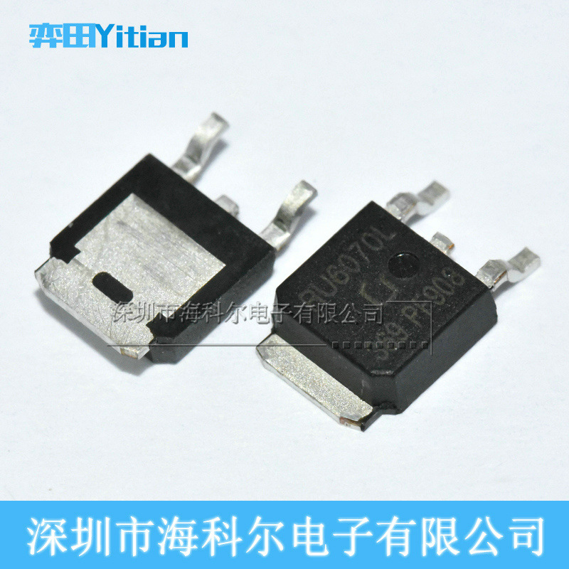 RU6070L N沟道 场效应MOSFET管 60V70A 贴片TO-252