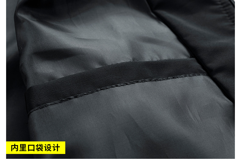 男士加绒夹克2023春秋季新款韩版棒球服上衣服夹克男装工装外套详情23