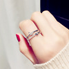 Fashionable design adjustable ring for friend, city style, internet celebrity, gift for girl