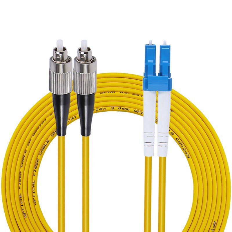 川正光电 标准电信FC-LC单模双芯光纤跳线 收发器尾纤 FC-LC 3米