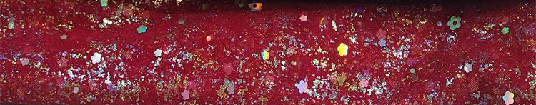 Fabricantes promocionales de bajo precio de flor de ciruela sequinilla punto fantasma de malla multicolor tela de ropa infantil falda