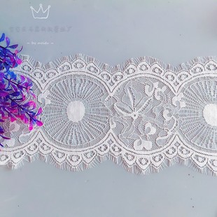2020 lace factory New nylon bilateral eyelash lace garment accessories wholesale