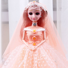 新款仿真恒潮迷糊芭比娃娃套装公主洋娃娃女孩玩具活动礼品物批发