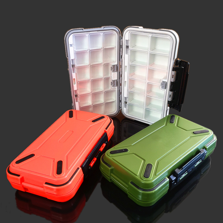 防水配件盒 钓鱼工具盒鱼钩路亚收纳盒垂钓小配件盒渔具批发