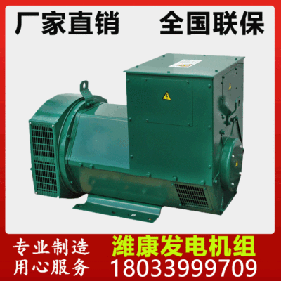 10KW-1000KW Brushless generator Single bearing Dual Bearing Various Interface customized energy conservation colour