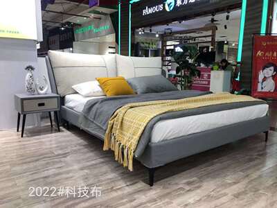 意式极简 1.8米主卧软体床欧式床 实木真皮床 卧室主卧 奢华婚床