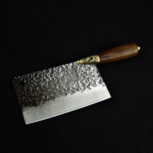 02442 Kitchen Knife Set Hand-forged Polished Cutting Knife Old-style Chopping Knife Chef Knife Set