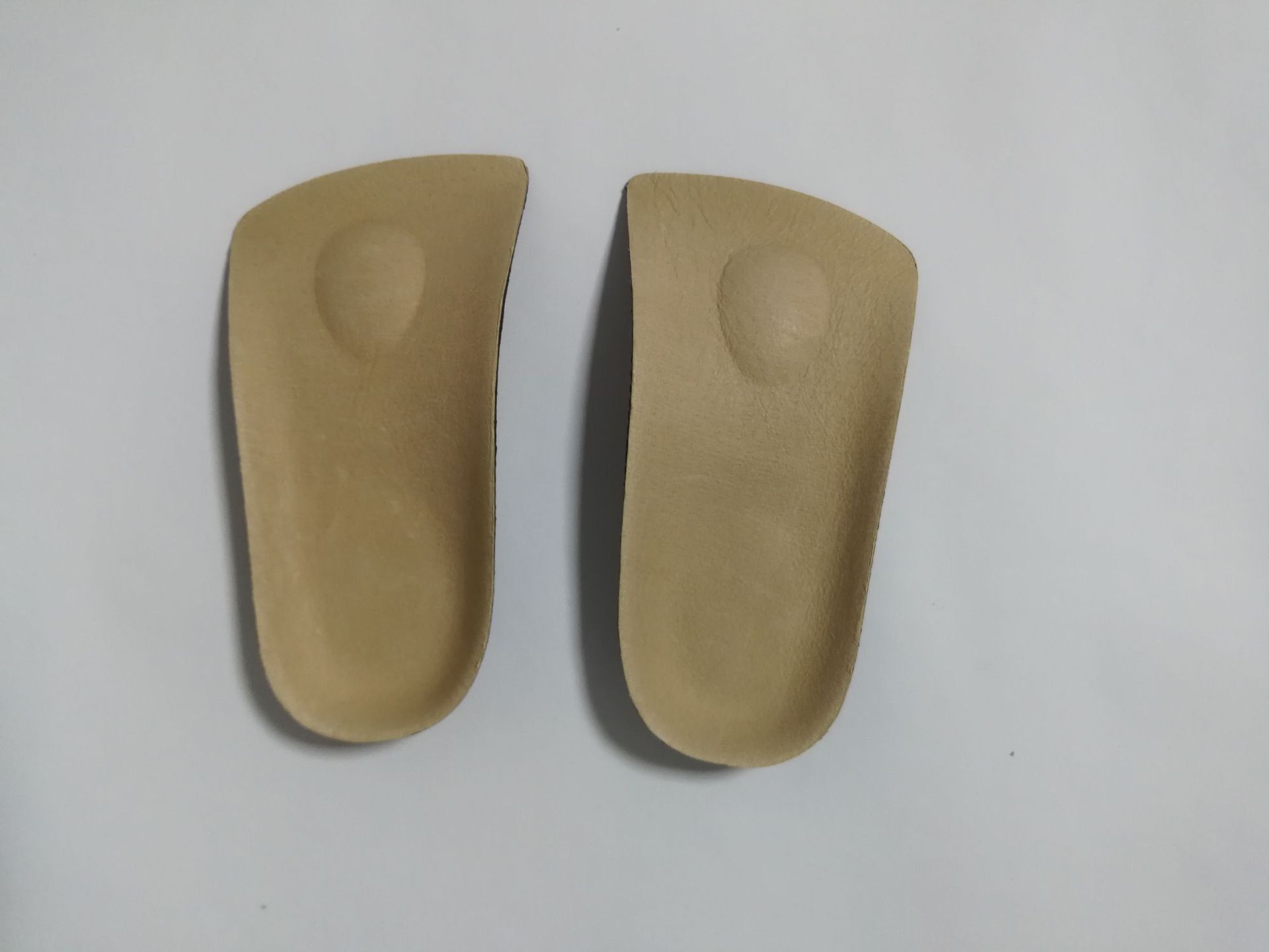Genuine Leather Arch Support Insoles For Flat Feet Correction_voghion.com