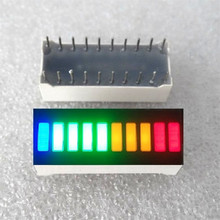 10段4色光條（1藍4翠綠3黃2紅）LED光柱