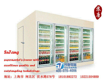 后补式冷库 后补式玻璃门展示柜09HB 冷藏步入室冷库冷冻展示冷库