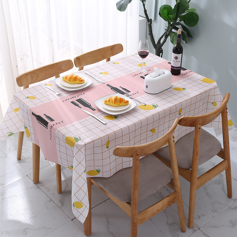 Home Furnishing Northern Europe Simplicity Strip tablecloth waterproof Anti-oil Anti scald Tablecloths high-grade hotel Restaurant fresh tablecloth