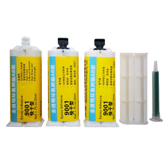 Constant adhesive 9001 transparent epoxy resin AB glue 5 minutes quick drying strong AB adhesive ceramic metal Wood Stone