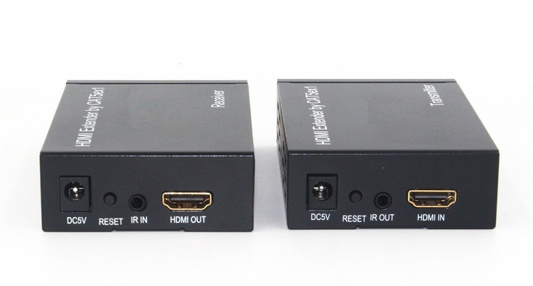 HDMI延长器 hdmi高清网络延长器 hdmi延长器转rj45放大器50 100米