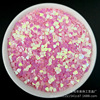 Nail sequins heart shaped, fake nails for nails for manicure, epoxy resin, slime for contouring, 3mm, handmade