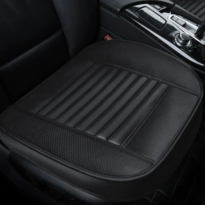 Seat cushion, seat cover, Car Seat Cushion Without Backrest - black-full-bag-with-bamboo-charcoal-leaflet