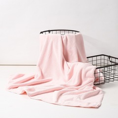 Coral Fleece Bath Towel, Large Towel for Home Use, Hotel-Grade, Absorbent & Quick-Drying—Perfect for Beach, Spa, or as a Gift; Wholesale Available