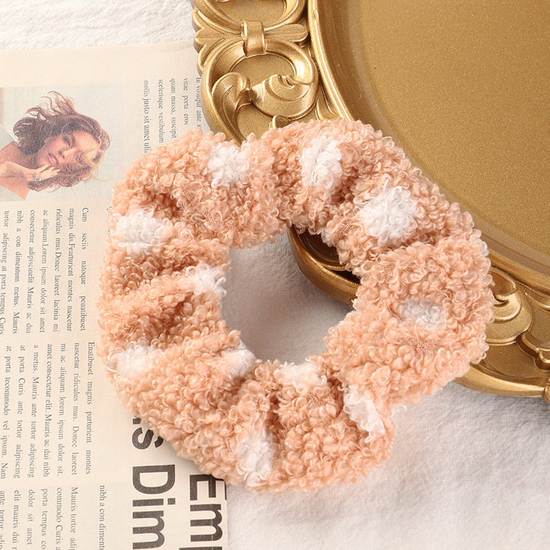 Large Intestine Retro Hair Scrunchies display picture 10