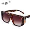 Retro universal trend sunglasses suitable for men and women, glasses solar-powered, European style