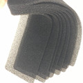 过滤海绵批发定制 7.0mm黑色防尘网泡沫塑料 开孔透气避光过滤棉