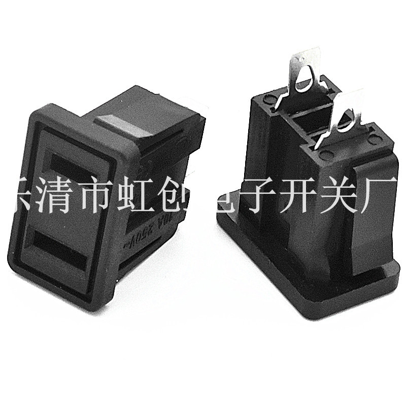 2孔卡式插座AC电源转换插头 美标插头美式插座 SS-6C 排插插座