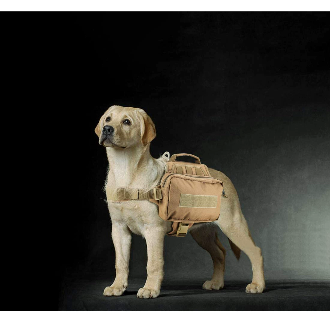 Рюкзак для домашних животных Рюкзак для собак Регулируемый двойной пакет Рюкзак для домашних животных