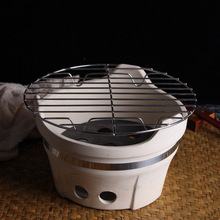 家用烧烤炉户外木炭商用木炭炉老式陶土加厚全套煮茶火锅取暖炉子