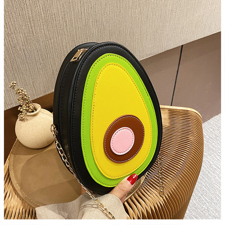 Avocado Single Shoulder Messenger Small Bag display picture 12