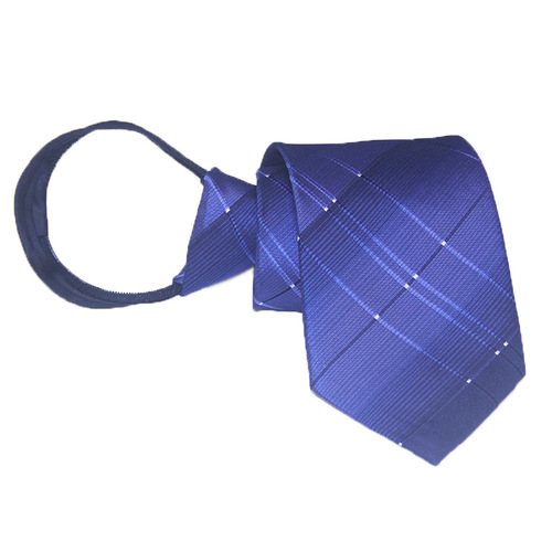 Men's zipper 8CM tie is easy to pull, knot-free for lazy people, formal wear, business group unit manufacturer wholesale
