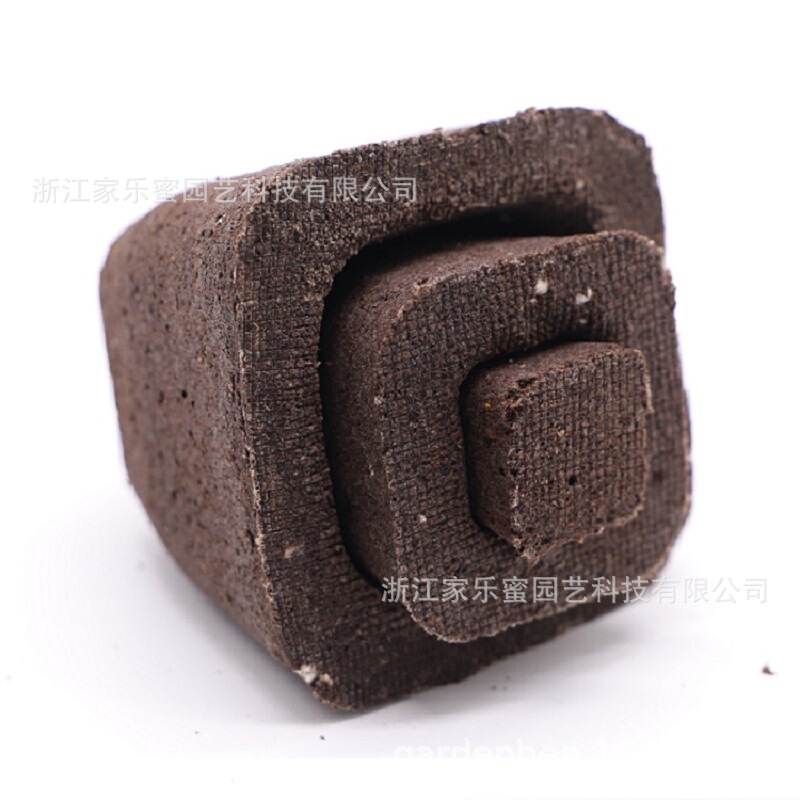 Customized Black Cotton Soil Greening Planting and Nursery Module Soilless Cultivation Charcoal Cotton Peat Flower and Green Plant Culture Medium