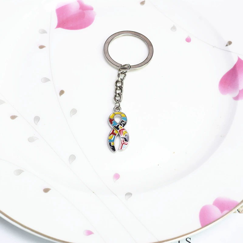 Creative metal keychain, cute brainteaser, accessory, Amazon, handmade, wholesale