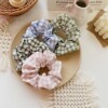 Cloth, brand hair rope, hair accessory, floral print, internet celebrity