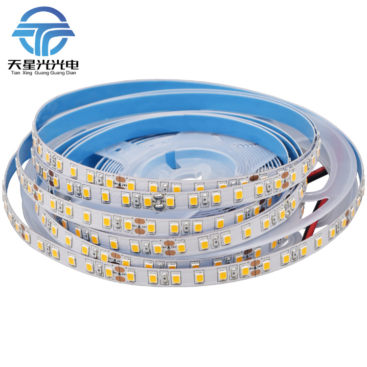 24V2835软灯带8mm120灯低压高亮柔性浴镜展柜货架线条橱柜LED灯条|ms