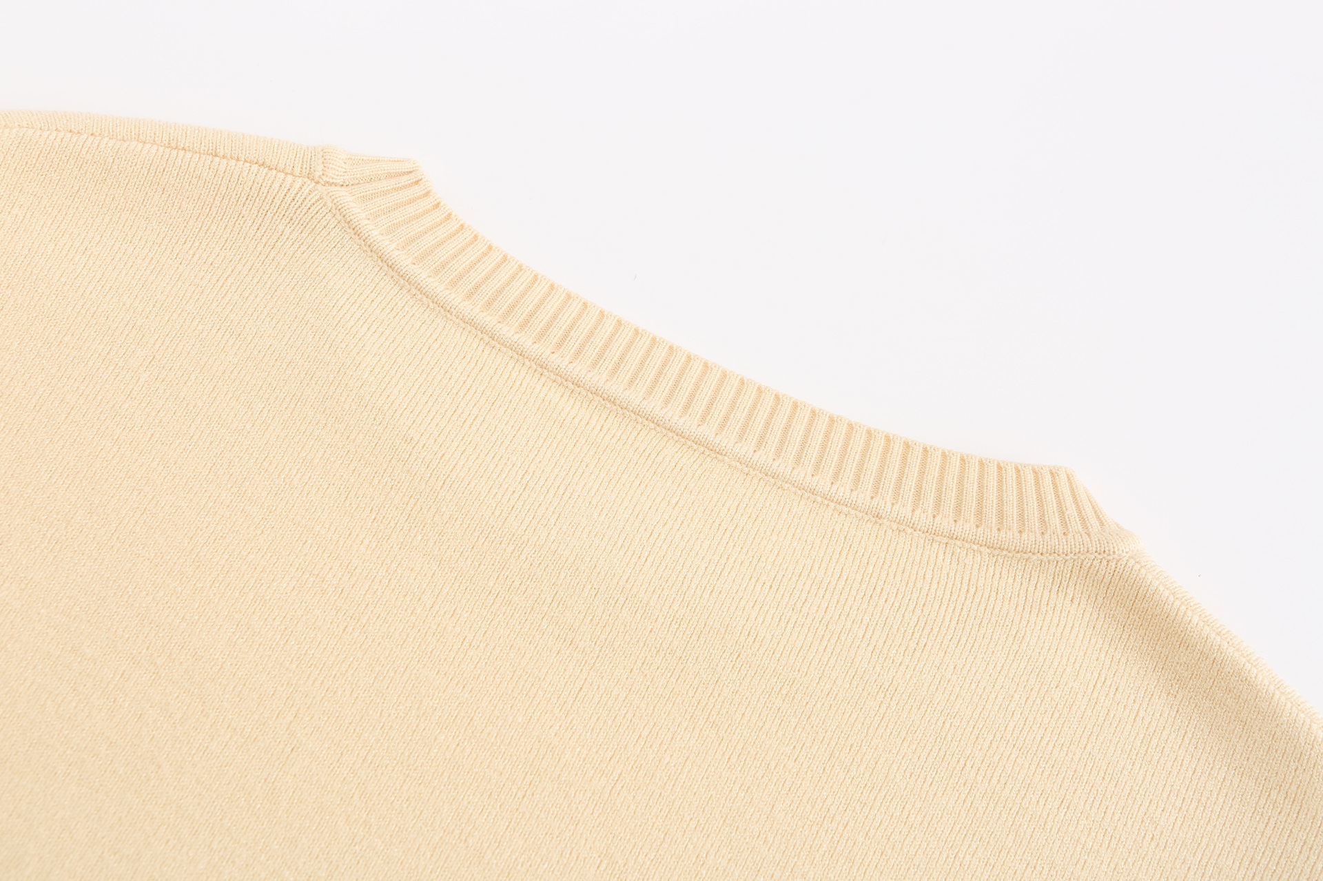 Women's Sweater Set Summer Macaron Colour Matching Co-ord Suit_voghion.com