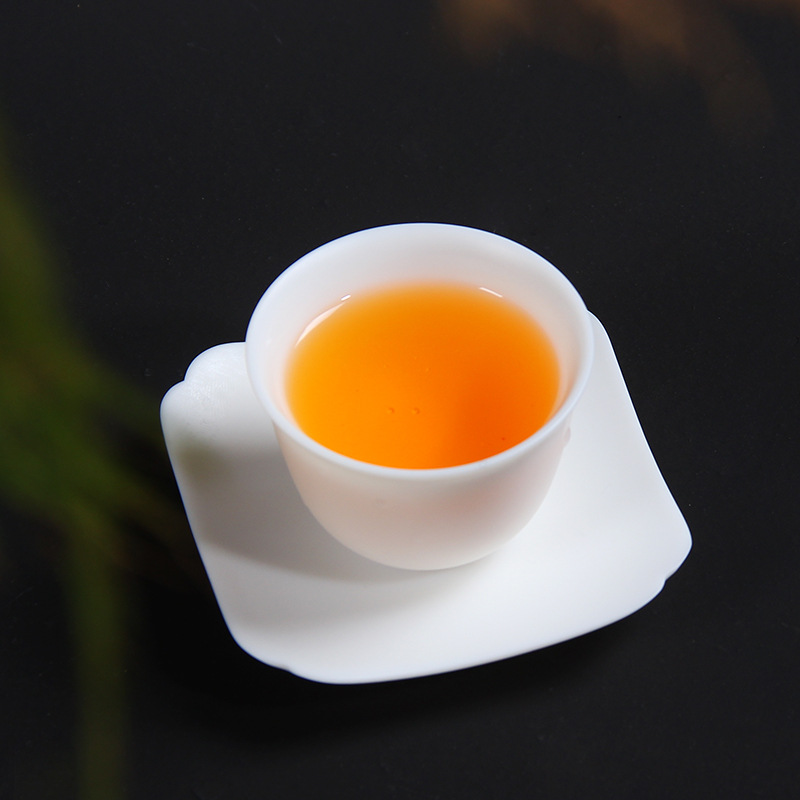 Winjiang dehua porcelana blanca Kung Fu taza de té oveja grasa Jade taza de té hecha a mano cerámica pequeña taza de té hogar taza individual