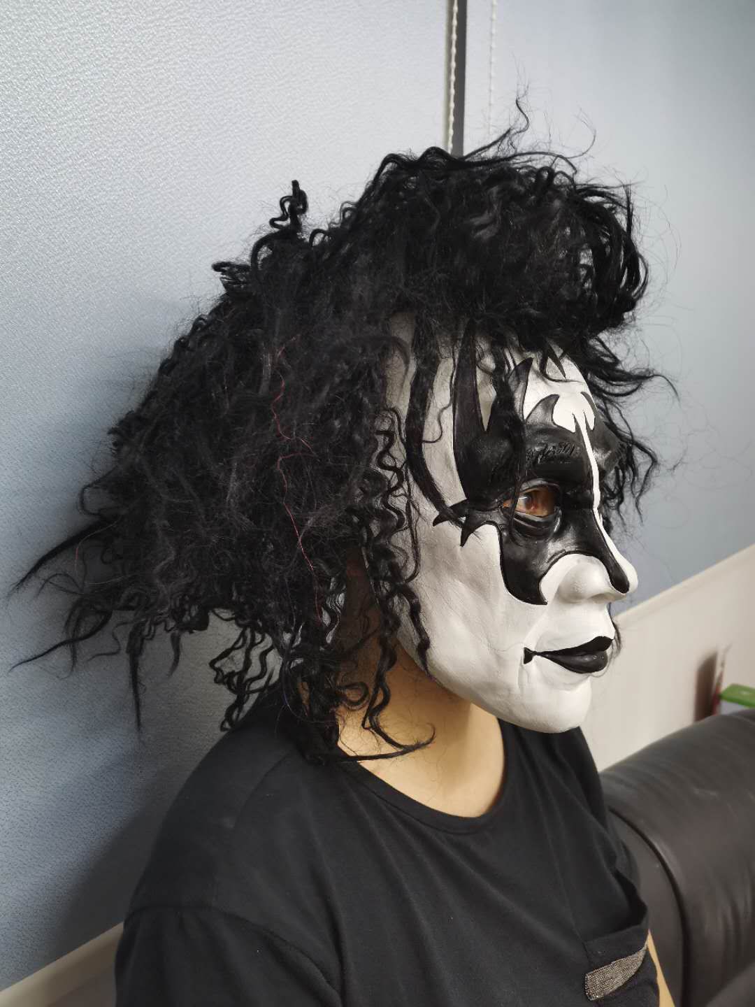 Kuss Gen Simmons Sänger Maske Horror Maske Verrückte Musik Festival Maske 2 # – Detail 3