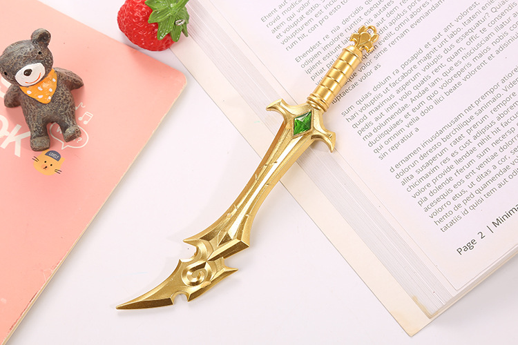 Retro Creative Weapon Shape Gel Pen Cute Stationery Wholesale display picture 2