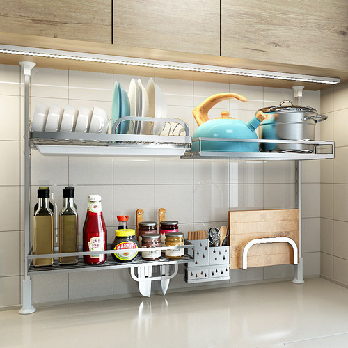 Window rack, window sill, punch-free kitchen seasoning rack, draining dish rack, storage rack