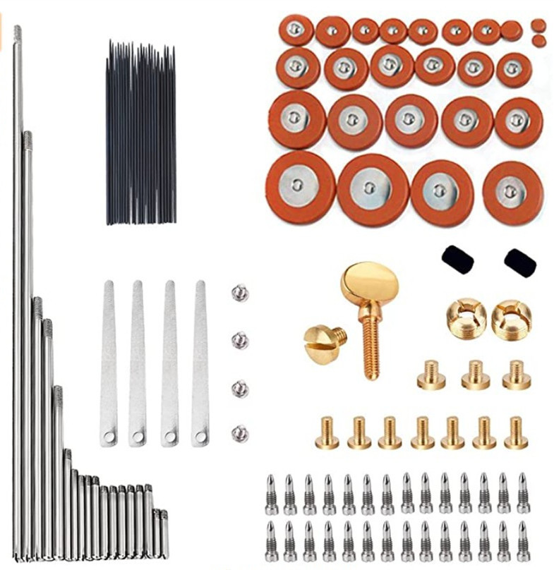 中音 次中音萨克斯轴棍螺丝簧片皮垫配件维修工具厂家直销