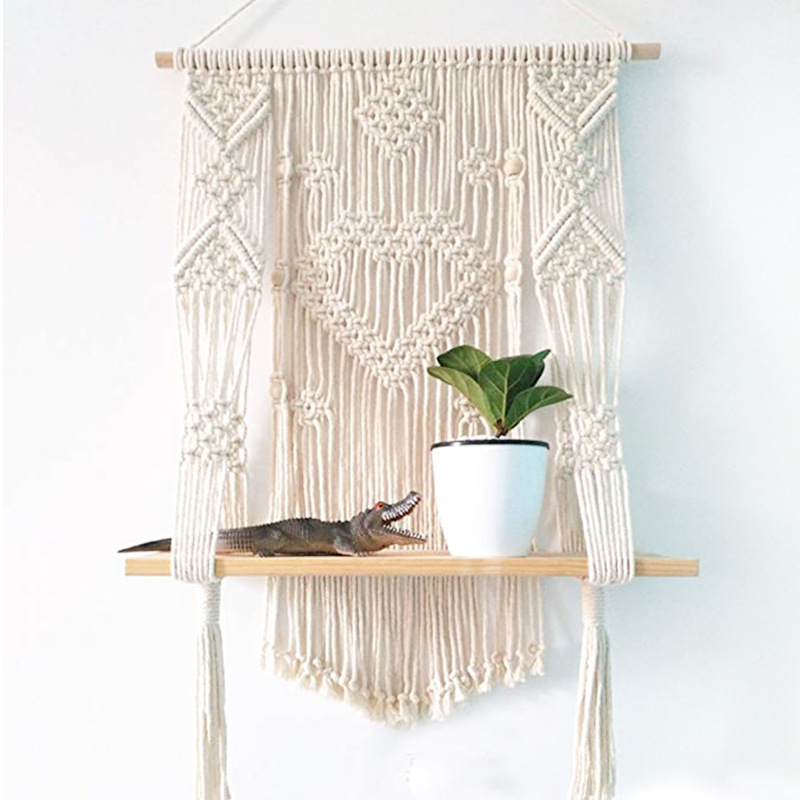 北欧风波西米亚欧式挂毯墙挂饰ins手工编织壁饰客厅卧室装饰外贸|ru