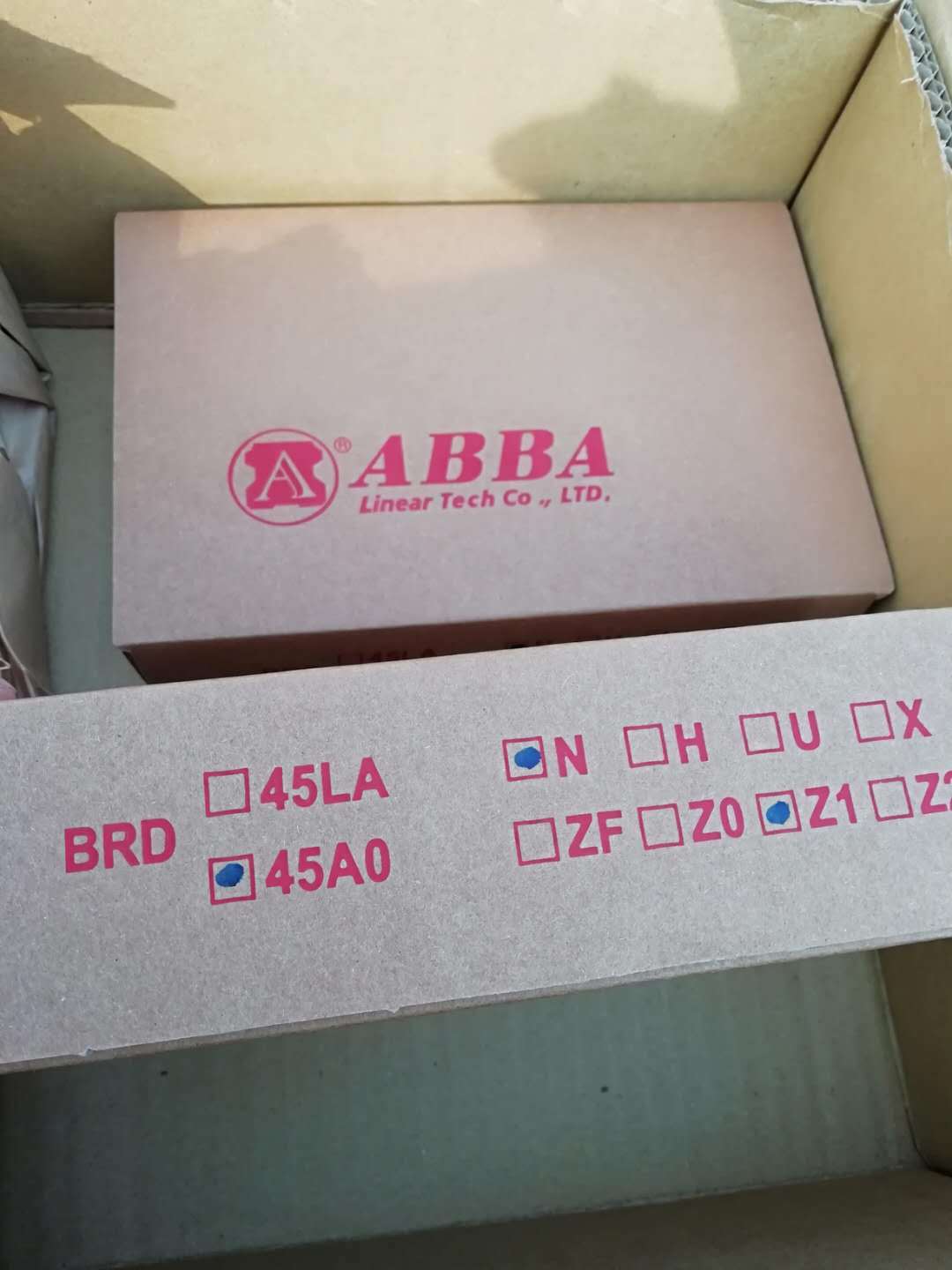 供应台湾ABBA导轨滑块BRD35RO BRD45RO