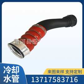 13717583716适用于宝马X5 X6 e70 E71空气导向管 涡轮增压水管
