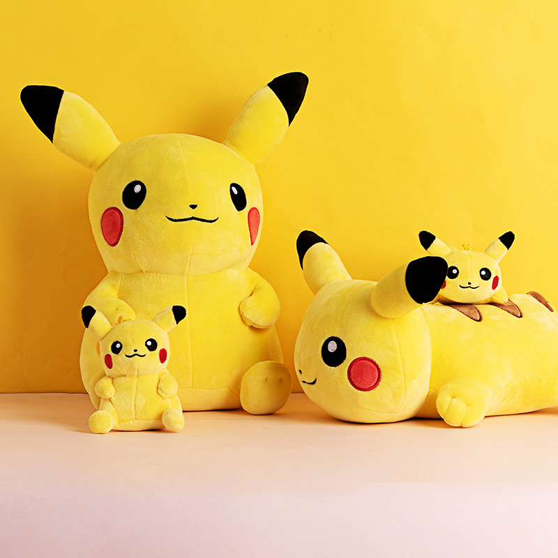 MINISO/名創優品 挂書包皮卡丘公仔玩偶鑰匙扣挂件毛絨玩具可愛