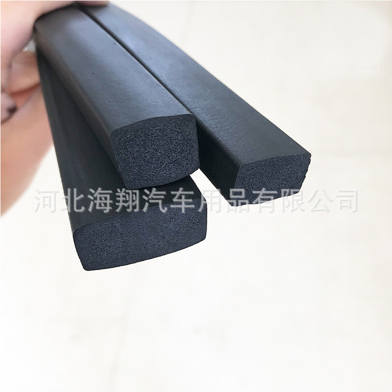 EPDM平板发泡密封条 自粘型胶条 机械机柜密封条海绵发泡胶条