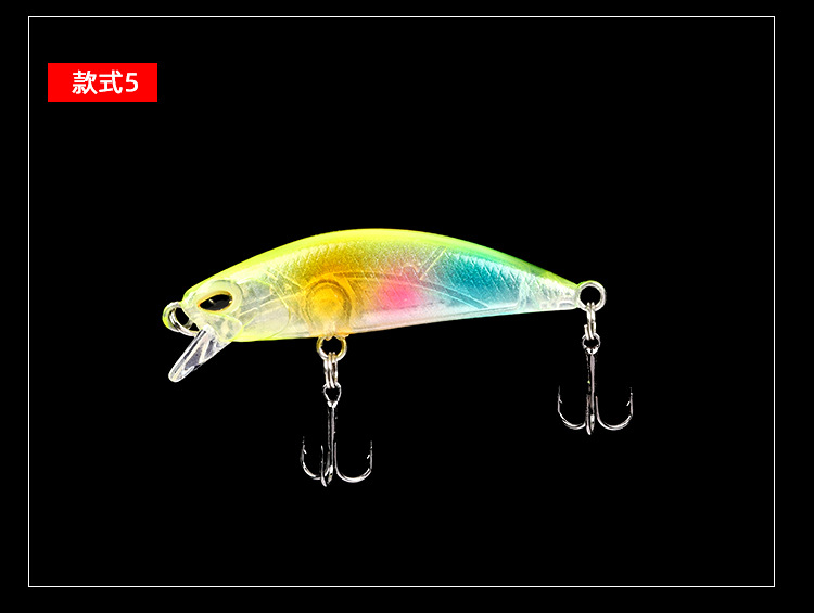 Sinking Minnow Lures Shallow Diving Minnow Baits Bass Trout Fresh Water Fishing Lure