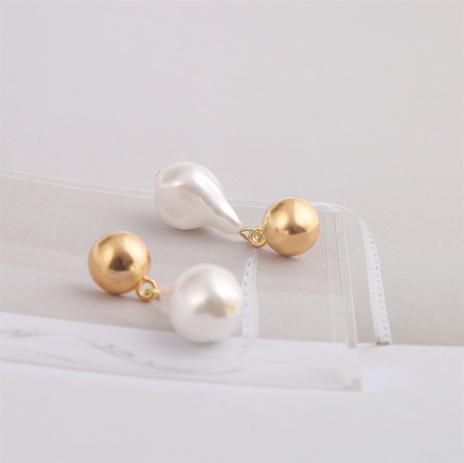 Fashion Jewelry Bride Artificial Pearl Short Paragraph Clavicle Neck Necklace Suit Earrings Temperament Wholesale Nihaojewelry display picture 8