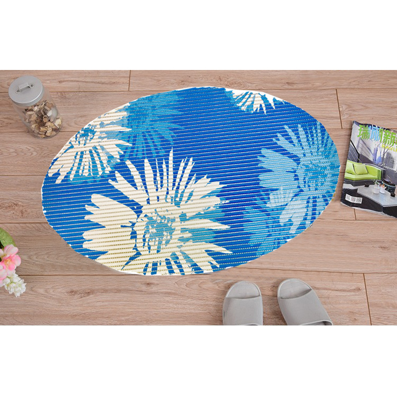 PVC家居防滑垫门垫地垫浴室厨房晾脚垫美观隔凉防滑垫浴缸免穿鞋